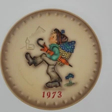 Goebel hummel annual plates 1973