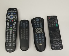 Lot Of 4 Untested Remotes - Spectrum, Unknown...