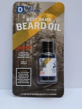 Duke Cannon Supply Co. Best Beard Oil, 0.5oz - Redwood Scent, Travel Size, Soft