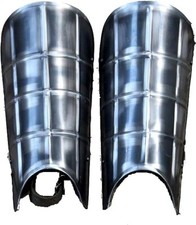 Knight Armor Leg Guard LARP Fantasy Gladiator Greaves Armor Protective Pair