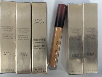 LOT OF 10 - KEVYN AUCOIN THE ETHEREALIST SUPER NATURAL CONCEALER DEEP EC 07 NIB