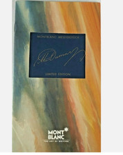 MONTBLANC 1996 ALEXANDER DUMAS Writers Series Intl Limited  Edition Brochure