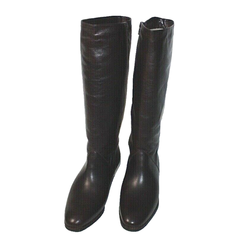 SIOUX VINTAGE STIEFEL LAMMFELL UK5,5 D38 DUNKELBRAUN ECHTLEDER #K3-VB# - Bild 4 von 9