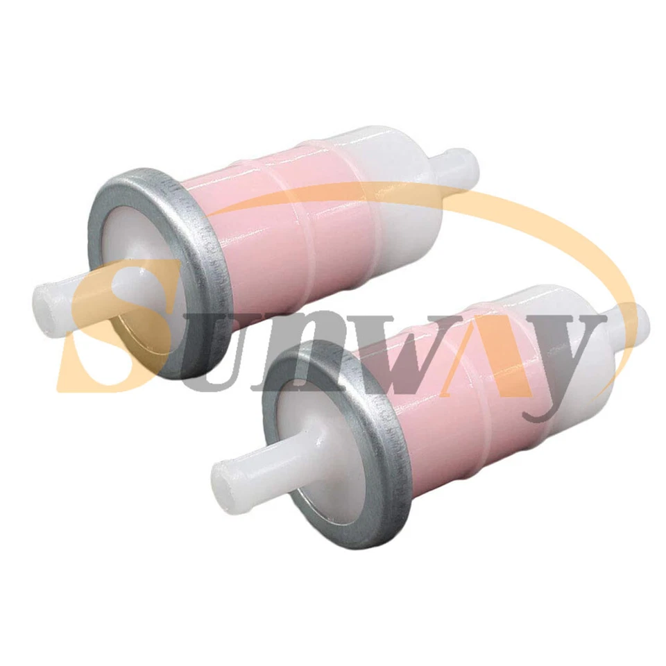 2x Filtre à Essence 8mm pour Yamaha FZR V-MAX VMAX VMX-12 Virago FJ Road Star - Photo 1/4
