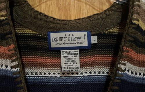 Woman’s Ruff Hewn Sweater Vest- Large - Picture 4 of 5