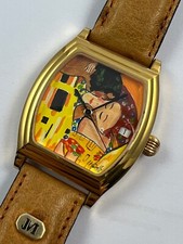 LIMITIERTE KÜNSTLERUHR VON JEAN MARCEL 175.157.75 HANDBEMALT VON IRMTRAUT WÜRTH