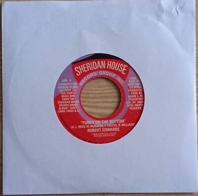 Robert Edwards - Funky On The Bottom - 7'' US 1978 Sheridan House SH-78001-S VG+