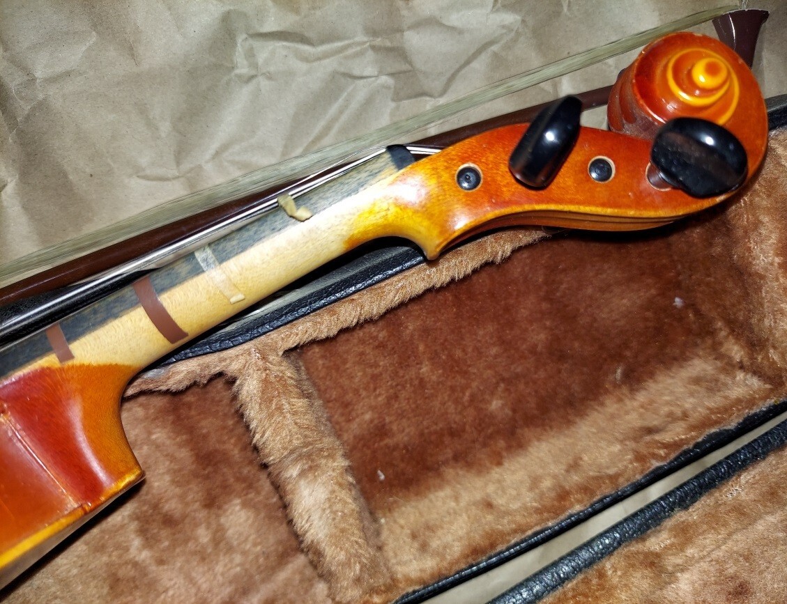 Masakichi Suzuki model 604 sized 1/4 violin, Japan, Vintage, with