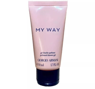 My Way Giorgio Armani Perfumed Shower Gel 1.7 Fl. Oz 50 Ml. Travel Size.