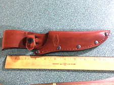 Leather Sheath For Schrade Old Timer 150t Deerslayer Hunting Knife 150t 6 In