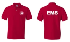  Emergency  Medical  Services EMS Logo  Paramedic Polo T shirts S-5XL sizes