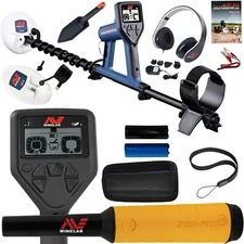 Minelab GOLD MONSTER 1000 with Pro Find 15, 2 Search Coils, Headphones, and More