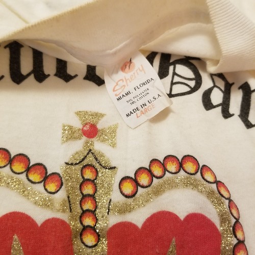 Camiseta suave vintage de los años 80 de las Bahamas de punta única Turtle Cay escultura jardín - Imagen 5 de 6