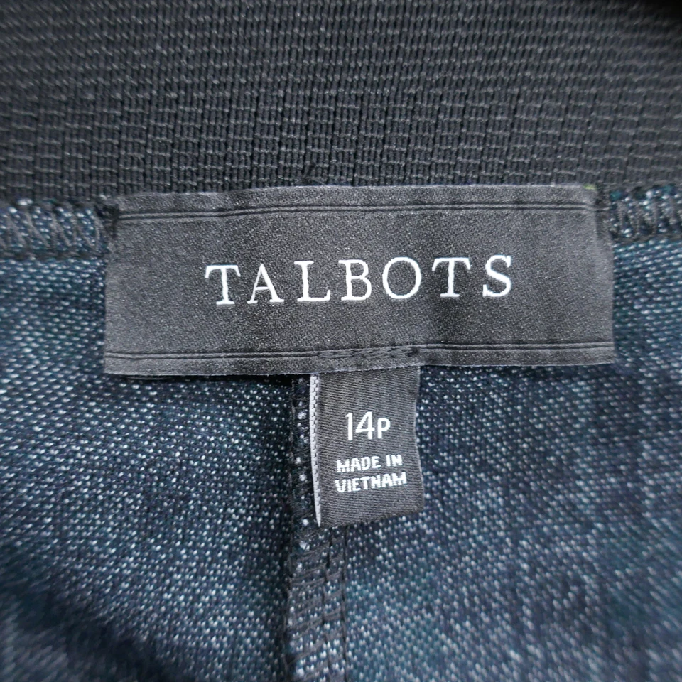 Torrid 女式格子修身拉裤 14 小号绿色紫色高腰 — 第 3/4 张图片