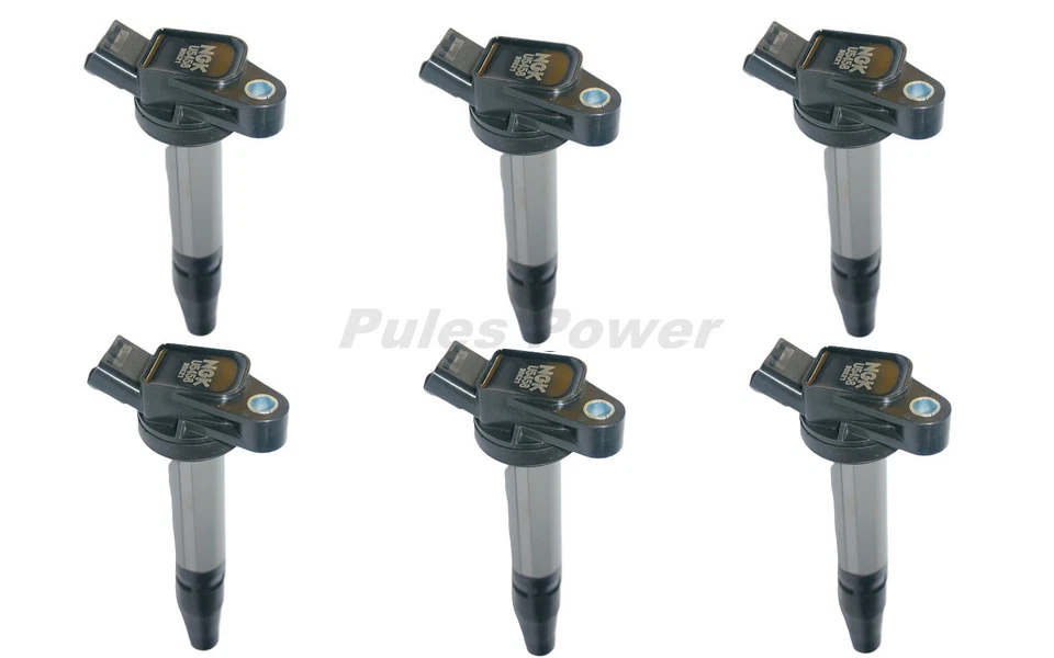 90919A2008 OEM NGK Ignition Coils 6 pcs For 2016-2021 Toyota Tacoma 3.5L V6 - Image 3 of 4