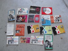 Lot of 17 Vintage Kodak Camera Instruction Booklets and Exposure Guides