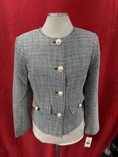 JOHN MEYER BLAZER/NEW WITH TAG/SIZE SMALL/LINED/RETAIL 149/TWEED