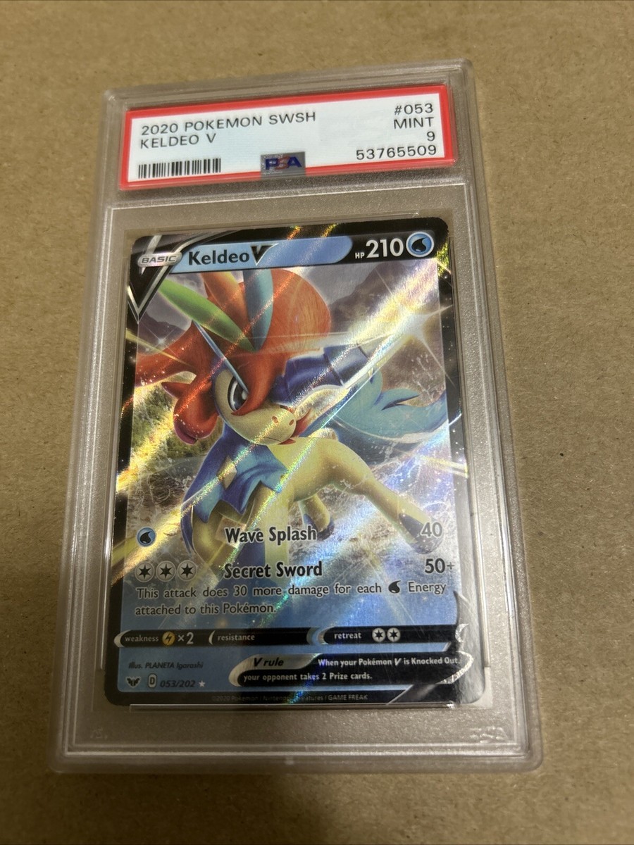 Keldeo V 053/202 Swsh01: Sword & Shield Holo for sale online | eBay