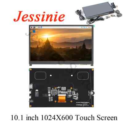 10.1'' HDMI LCD Display 1024x600 Capacitive Touch Screen for Raspberry Pi