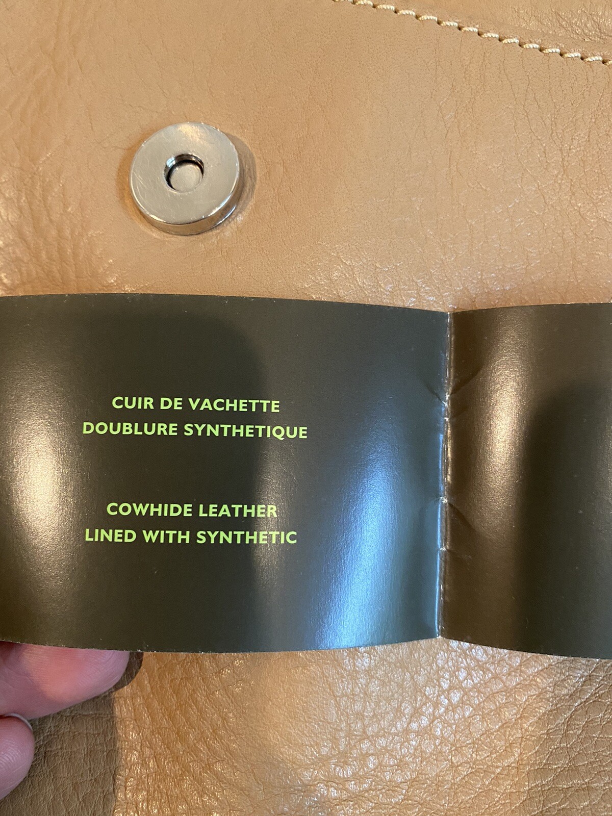 Longchamp Crossbody Leather Bag Nude Mink Taupe Color… Gem