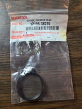 1 12196-38010 Toyota Oem Genuine Gasket Oil Filler Cap Housing