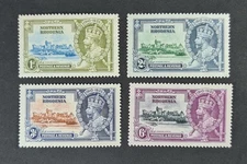 Northern Rhodesia 1935 Silver Jubilee set SG 18-21 MLH cv26