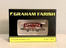 Limited Edition Graham Farish 377-2016K 7 Plank End Door Open Wagon "Horlicks"