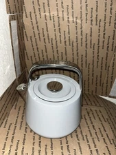 Caraway Home Stovetop Whistling Tea Kettle-Gray Used With Minor Scratches