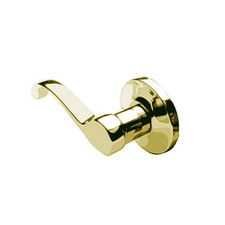 Kwikset Hampshire US3 626 HL RH Interior Dummy Trim Polished Brass