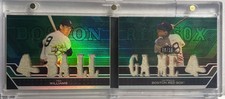 6/18 Rare 2008 Topps Triple Threads Double Combo Relics Jersey Ted Williams Card