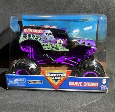 Monster Jam 2020 Purple Grave Digger 1:24 Scale Spin Master New | eBay
