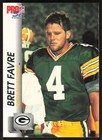 Brett Favre, 1992 Pro Set, #505, Green Bay Packers,