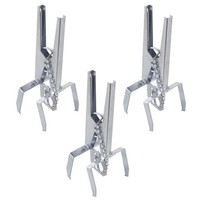3X Schnappfalle Nagetierfalle Metallfalle / 7.5Cm / Verzinkter Stahl