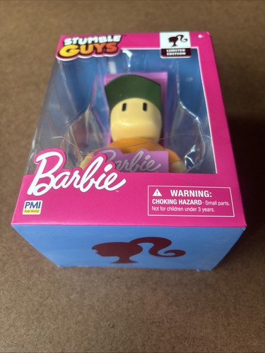 Barbie Fan Guy Figure Special Stumble Guys EDIZIONE LIMITATA 4" scatola danneggiata - Foto 4 di 13