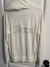 Victoria s Secret I-Do Bride Zip-up. White size Large