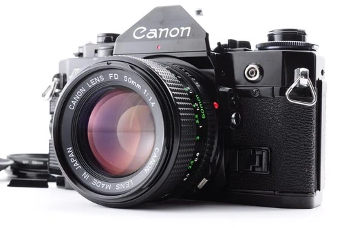 CLA'd Canon A-1 / Lens New FD 50mm f/1.4 Excellent+5 SLR Film Camera Y2722