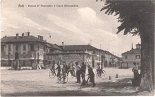 Asti - Piazza IV Novembre e Corso Alessandria - fp nv