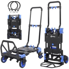 Transportkarre Klappbar Sackkarre Faltbar Plattformwagen Transportwagen 80/150KG