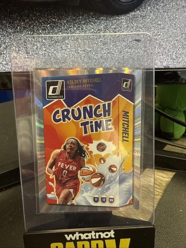 2025 PANINI DONRUSS WNBA CRUNCH TIME 6 KELSEY MITCHELL HOLO LASER /99