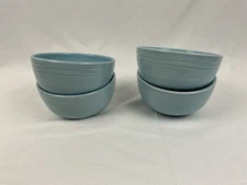 Fiestaware  BISTRO BOWLS Sky Blue  22 oz Set Of 4 New