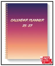 Monthly Planner 2025-2027, 2025 Calendar 36 Months, January 2025 - December 2027