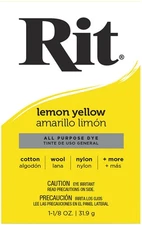 Nakoma 3-1 Rit Dye Powder-Lemon Yellow (6Pk)
