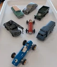 Lot of 7 Vintage Lesney Matchbox Cars Made In England Good Condition