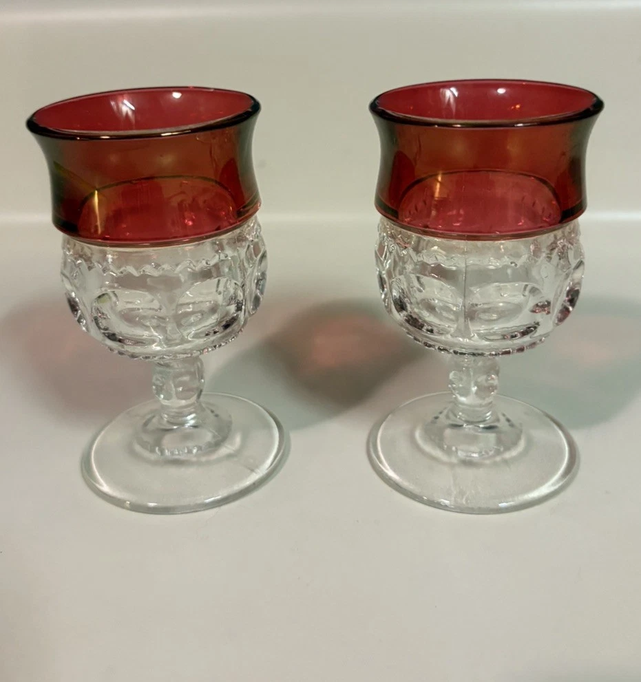25+ Indiana Glass Kings Crown Ruby In 40s 50s 60s Glassware for