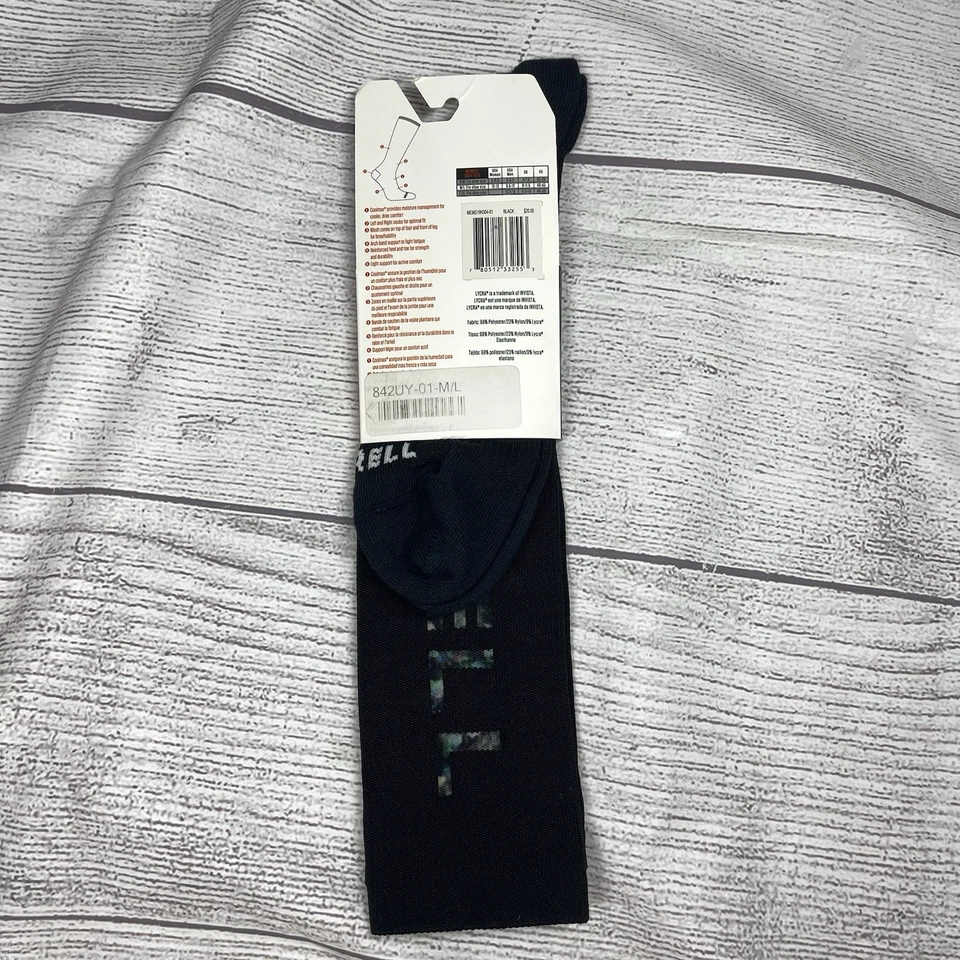 Merrell Med/Large Coolmax Black Light Support Over The Calf Sock - Image 2 of 3