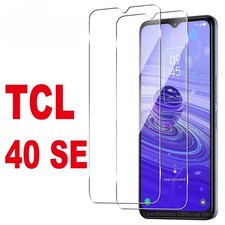 2PCS TCL 40 SE tcl 40Se Tempered Glass Film Cover Saver Guard Screen Protector