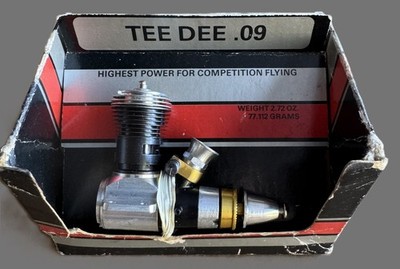 Cox Tee Dee .09 Model Airplane Engine New In Box