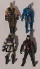 GI Joe Lot of 4 Action Figures Loose