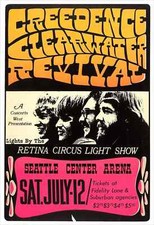 CCR Seattle Arena 13" X 19" Reproduction Concert Poster