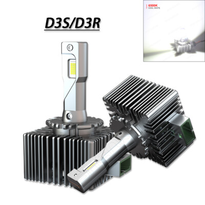 2x D3S D3R LED Headlight Bulbs 70W 6000K White Replace HID Xenon Conversion Kit